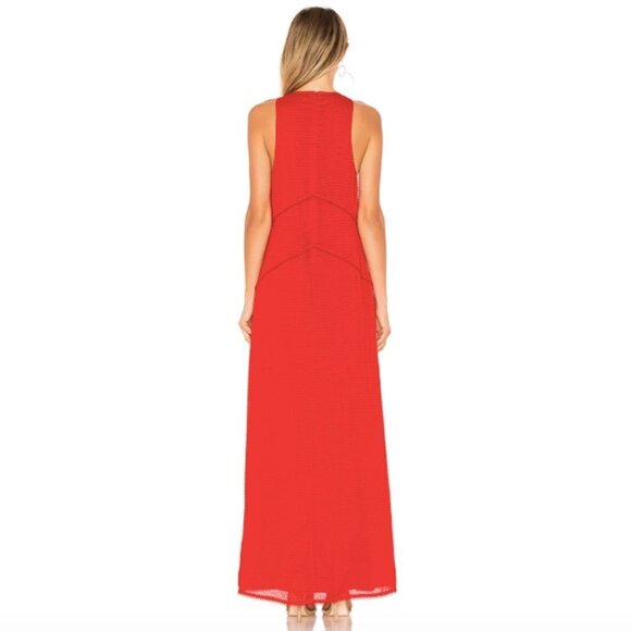 NWT House of Harlow 1960 Allegra Red Maxi Dress XS - Picture 4 of 5